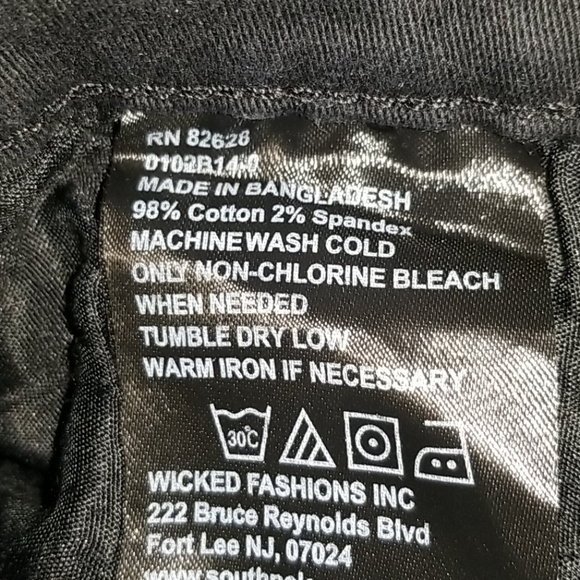 South Pole black flex movement jeans - Picture 8 of 8